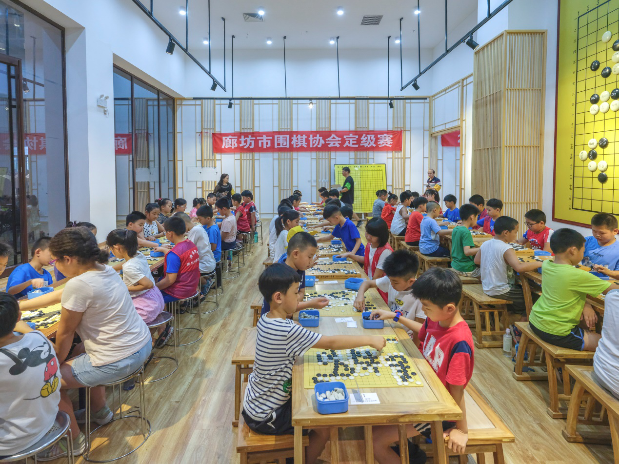 2019廊坊市围棋协澳门斗牛棋牌官网会级位赛成功举办